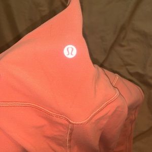 lululemon athletica Women's Peach Leggings 25" Double Lined